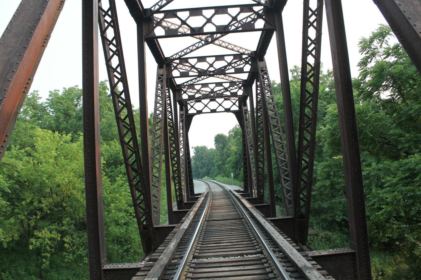 Inside truss